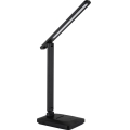 Globo - LED bordlampe m. touch-funktion dæmpbar LED/3W/5V 2800/4000/6500K 1800 mAh sort