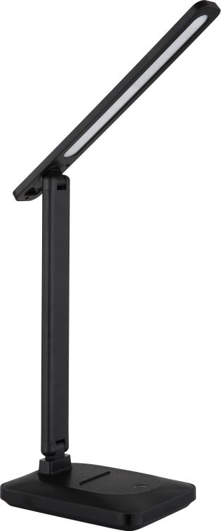 Globo - LED bordlampe m. touch-funktion dæmpbar LED/3W/5V 2800/4000/6500K 1800 mAh sort