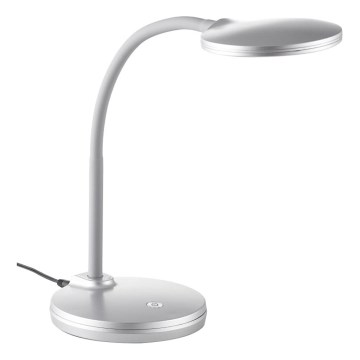 Globo - LED bordlampe m. touch-funktion dæmpbar LED/4W/230V sølvfarvet
