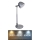 Globo - LED bordlampe m. touch-funktion dæmpbar LED/7,5W/230V 3000K/4000K/6500K grå