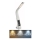 Globo - LED bordlampe m. touch-funktion dæmpbar med display LED/6,5W/230V 3000/4500/5800K hvid