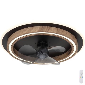 Globo - LED Dimbart loftventilator LED/32W/230V 2700-6500K + fjernbetjening