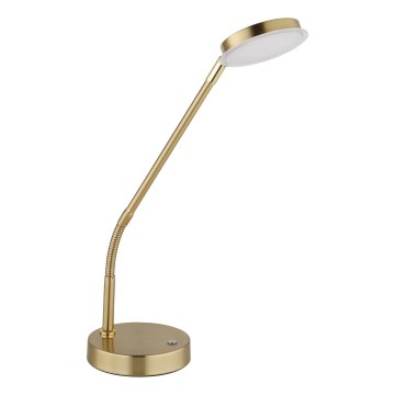 Globo - LED dæmpbar berøringsbetjent bordlampe LED/6,5W/230V 2700/3350/4000K messing