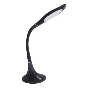 Globo - LED dæmpbar berøringsbetjent fleksibel bordlampe LED/9W/230V 3000/4000/6500K sort