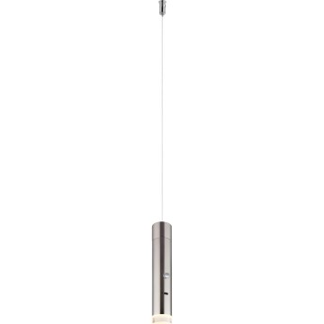 Globo - LED dæmpbar berøringsbetjent genopladelig lampe 2-i-1 LED/2W/230/5V mat krom