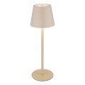 Globo - LED dæmpbar berøringsbetjent genopladelig udendørs bordlampe 3-i-1 LED/3W/5V 3000/4000/5000K IP54 1800 mAh