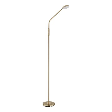 Globo - LED-dæmpbar berøringsbetjent gulvlampe LED/6,5W/230V 2700/3350/4000K messing