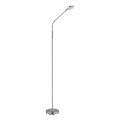 Globo - LED dæmpbar berøringsstyret gulvlampe LED/6,5W/230V 2700/3350/4000K mat krom