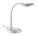 Globo - LED Dæmpbar fleksibel touch-funktion bordlampe LED/4,6W/230V sølvfarvet