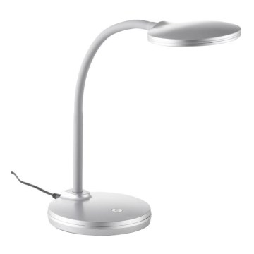 Globo - LED Dæmpbar fleksibel touch-funktion bordlampe LED/4,6W/230V sølvfarvet