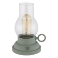 Globo - LED Dæmpbar Genopladelig Touch Bordlampe LED/1W/3,7V 1200 mAh Grøn