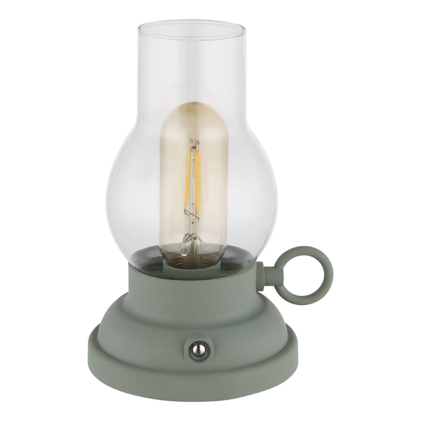 Globo - LED Dæmpbar Genopladelig Touch Bordlampe LED/1W/3,7V 1200 mAh Grøn