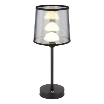 Globo - LED Dæmpbar Genopladelig Touch Bordlampe LED/2,5W/3,7V 2700/4000/6500K 1800 mAh Sort