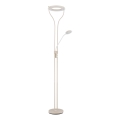 Globo - LED Dæmpbar gulvlampe LED/20W/230V + LED/4W 3000K