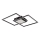 Globo - LED-dæmpbar loftlampe LED/32W/230V 2700-6500K 42,6x42,6 cm sort + fjernbetjening