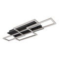 Globo - LED dæmpbar loftlampe LED/40W/230V 2700-6500K 32,5x87,5 cm sort + fjernbetjening