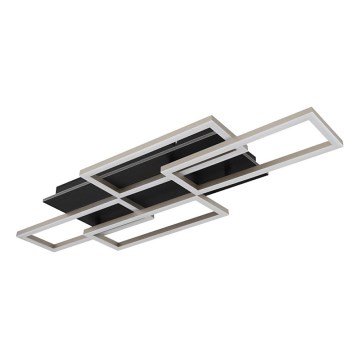 Globo - LED dæmpbar loftlampe LED/40W/230V 2700-6500K 32,5x87,5 cm sort + fjernbetjening