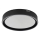 Globo - LED dæmpbar loftlampe LED/40W/230V 2700-6500K Ø 51,5 cm sort + fjernbetjening