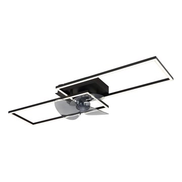 Globo - LED dæmpbar loftlampe med ventilator LED/38W/230V 3000-6500K + fjernbetjening