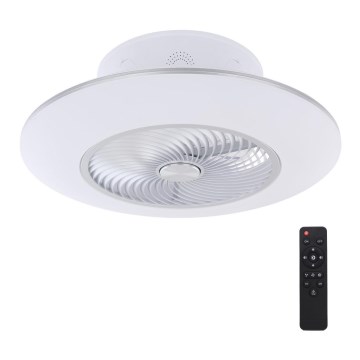 Globo - LED dæmpbar loftlampe med ventilator LED/40W/230V 3000-6000K + fjernbetjening