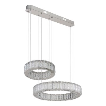 Globo - LED dæmpbar loftlampe på kabel LED/80W/230V 2700-6000K + fjernbetjening