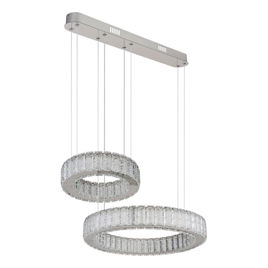 Globo - LED dæmpbar loftlampe på kabel LED/80W/230V 2700-6000K + fjernbetjening
