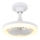 Globo - LED-dæmpbar loftventilator LED/20W/230V 3000-6500K hvid + fjernbetjening