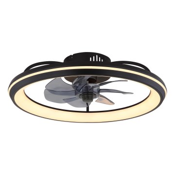 Globo - LED dæmpbar loftventilator LED/40W/230V 3000-6500K + fjernbetjening