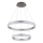 Globo - LED dæmpbar lysekrone på kabel LED/60W/230V 2700-6000K + fjernbetjening