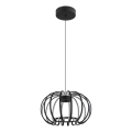Globo - LED-dæmpbar pendel på ledning LED/40W/230V 3000K sort