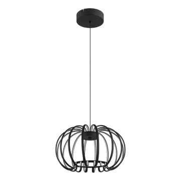 Globo - LED-dæmpbar pendel på ledning LED/40W/230V 3000K sort