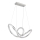 Globo - LED dæmpbar pendel på ledning LED/45W/230V 2700-6000K blank krom + fjernbetjening
