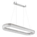 Globo - LED dæmpbar pendel på wire LED/40W/230V 2700-6000K klar + fjernbetjening