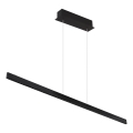 Globo - LED-dæmpbar pendel på wire med berøringsbetjening LED/43W/230V 4000K sort