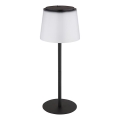 Globo - LED dæmpbar touch-udendørs bordlampe LED/1,8W/5V IP44 1800 mAh sort/hvid