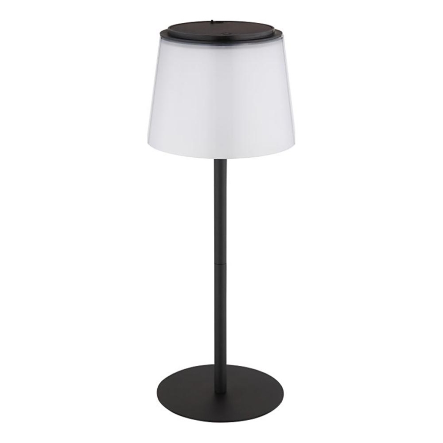 Globo - LED dæmpbar touch-udendørs bordlampe LED/1,8W/5V IP44 1800 mAh sort/hvid