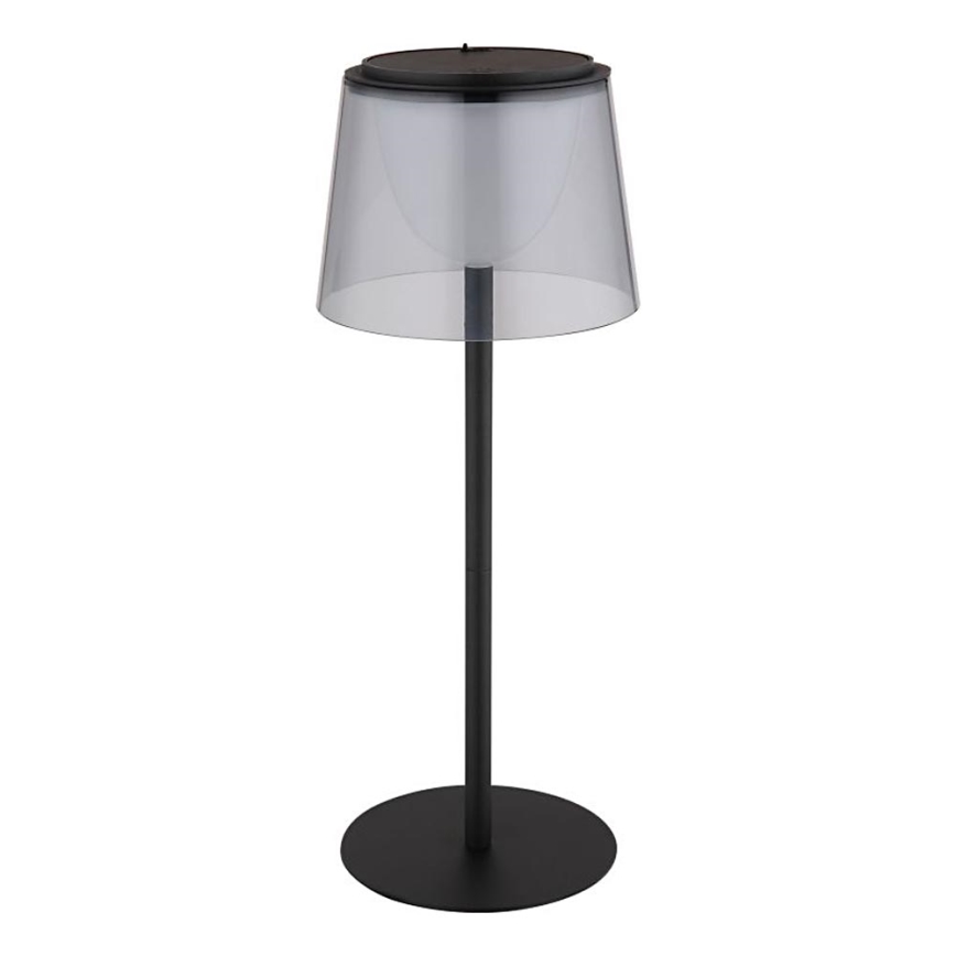 Globo - LED dæmpbar udendørs bordlampe med touch LED/1,8W/5V IP44 1800 mAh sort/røgfarvet