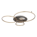 Globo - LED dæmpbart loftlampe LED/70W/230V 2700-6500K guld + fjernbetjening
