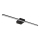 Globo - LED gallerilampe LED/12W/230V 61,5 cm sort