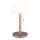 Globo - LED Genopladelig bordlampe LED/1,5W/3,7V 3000/4200/6000K 1800mAh brun