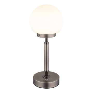 Globo - LED Genopladelig bordlampe m. touch-funktion dæmpbar LED/2,5W/5V 1800mAh 2700/4000/6500K antracit