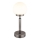 Globo - LED Genopladelig bordlampe m. touch-funktion dæmpbar LED/2,5W/5V 1800mAh 2700/4000/6500K antracit