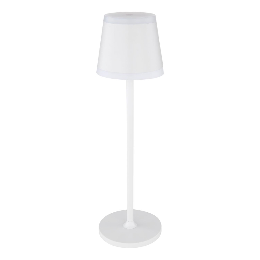 Globo - LED Genopladelig bordlampe m. touch-funktion dæmpbar LED/4,6W/230V 1800 mAh USB IP54 hvid