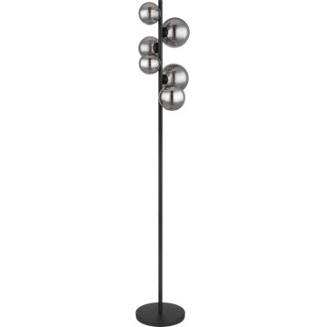 Globo - LED gulvlampe 6xG9/3,5W/230V røget/sort
