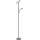 Globo - LED gulvlampe dæmpbar LED/20W/230V+ LED/5W 3000/4000/6500K sort