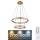 Globo - LED krystalpendel dæmpbar LED/78W/230V 2700K-6000K + fjernbetjening