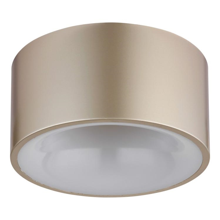 Globo - LED-loftlampe, 12W, 230V, Ø 15 cm, 3000K, messing