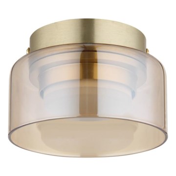 Globo - LED loftlampe 1xGX53/6W/230V diameter 13 cm røget/brun