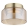 Globo - LED loftlampe 1xGX53/6W/230V diameter 13 cm røget/brun