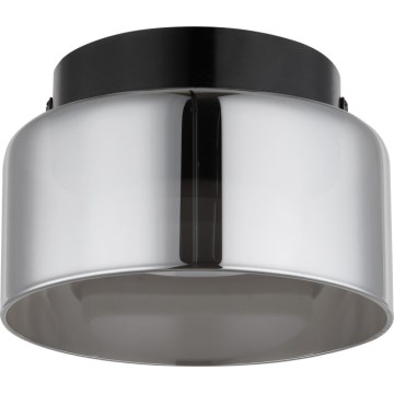 Globo - LED loftlampe 1xGX53/6W/230V diameter 13 cm røget/sort